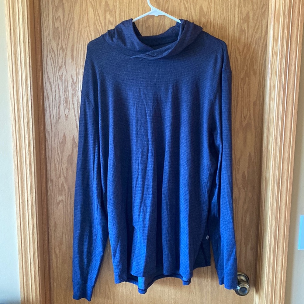 Navy Men’s Lululemon Repetition hoodie, size XXL. Gently used.